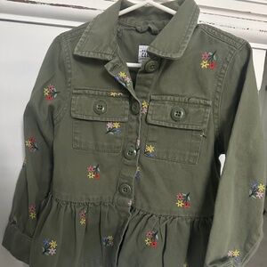 Gap girls peplum jacket 4t